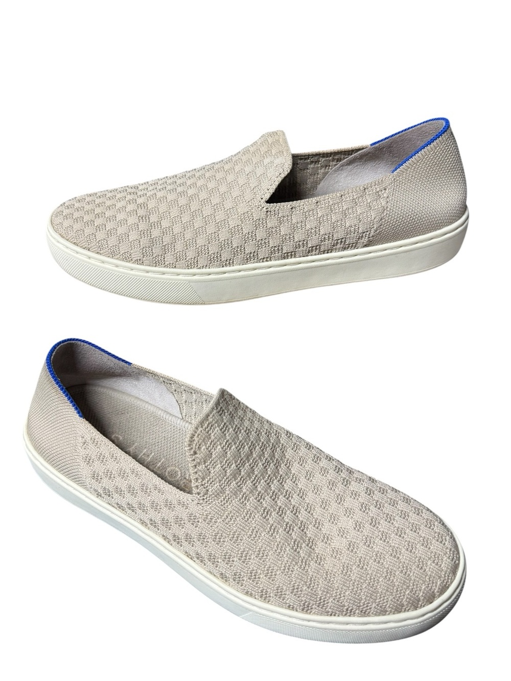 Rothy’s, Salt Honeycomb Slip-Ons